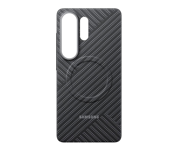 SAMSUNG Etui Carbon Magnet do Galaxy S26 Ultra szare - 1489504 - zdjęcie